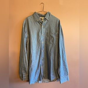Warner Bros. “Road Runner” Denim Button Down